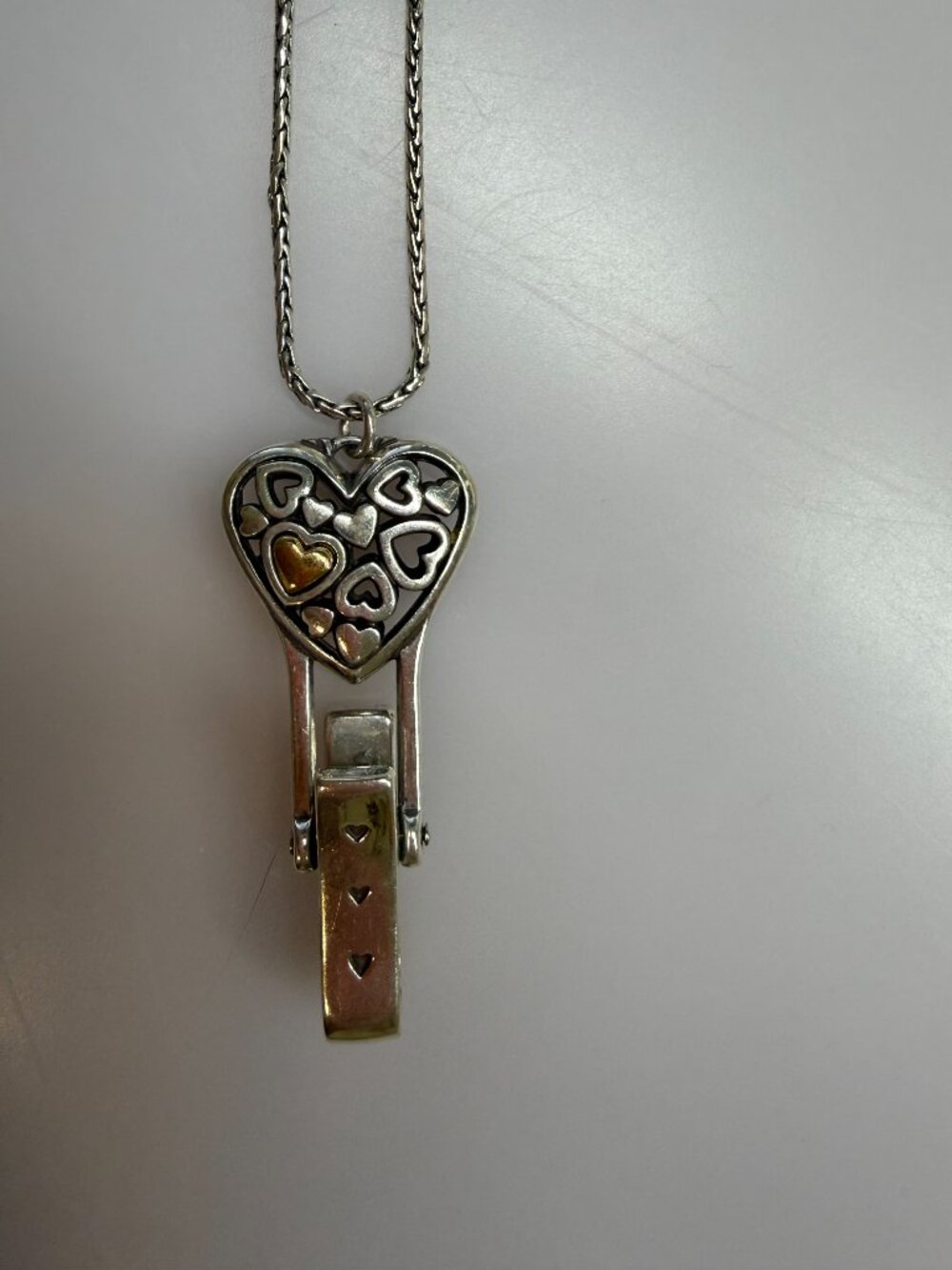 Brighton badge holder